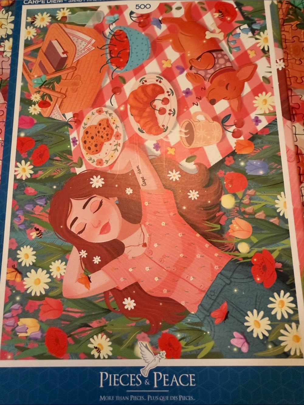Puzzle by Pieces and Peace - 500ct. Carpe Diem